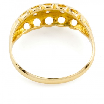 18ct gold Vintage Diamond 5 stone Ring size L